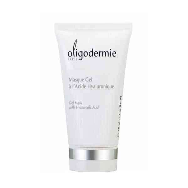 Gel mask with hyaluronic acid