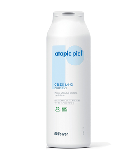 Atopic piel bath gel