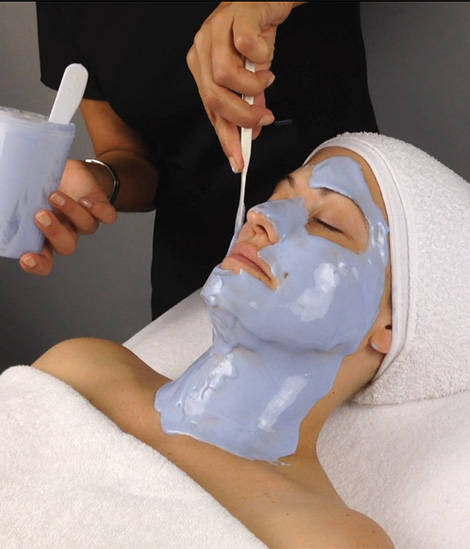 Shaker mask with hyaluronic acid