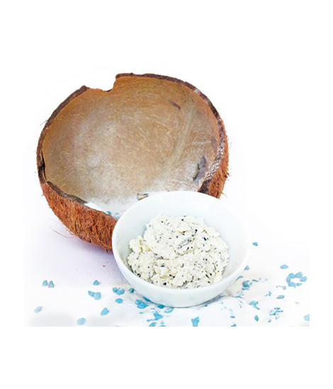 Coconut scrub body